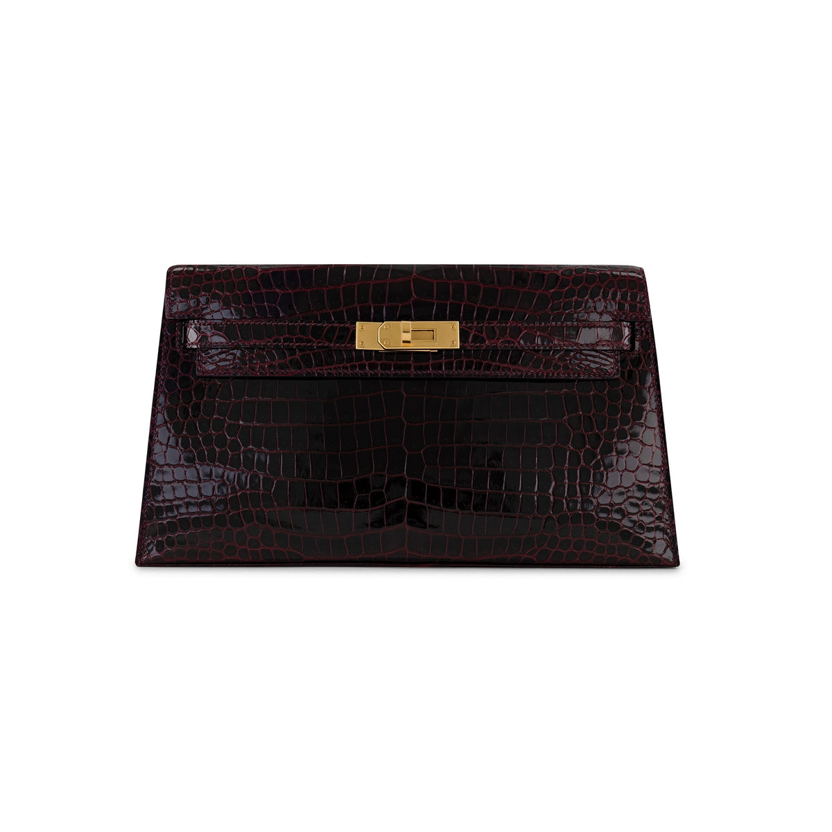 Kelly Elan Bordeaux Shiny Porosus Crocodile GHW